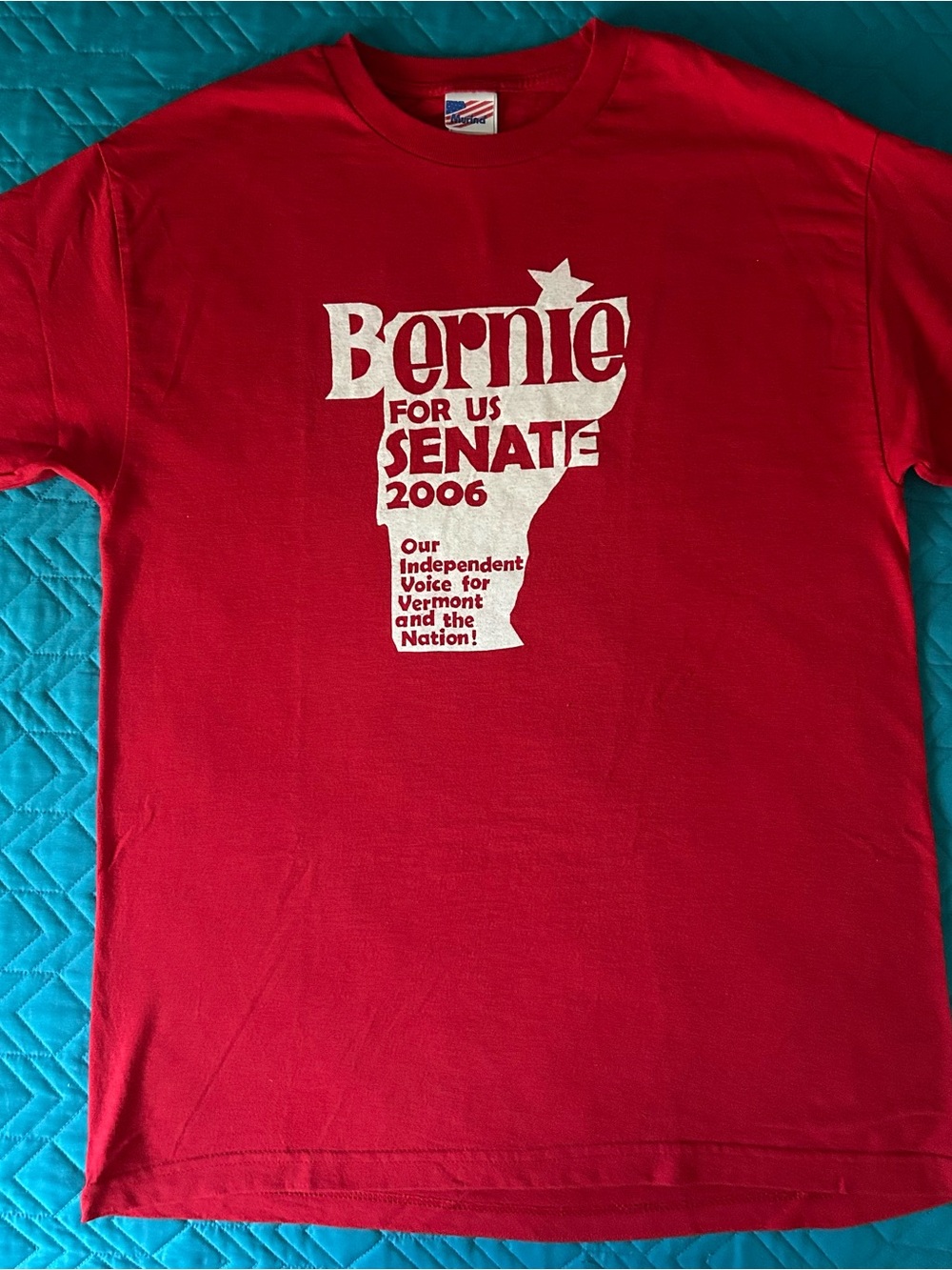 Bernie 2006 Senate Red Graphic Tee